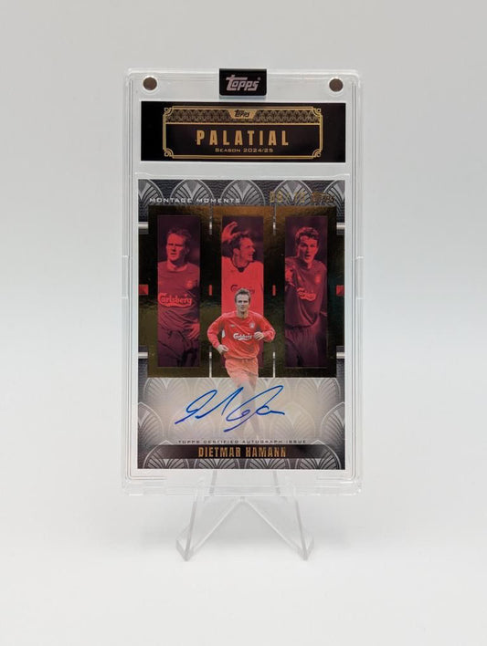 Dietmar Hamann - Liverpool - Topps Liverpool Palatial - Auto 06/10