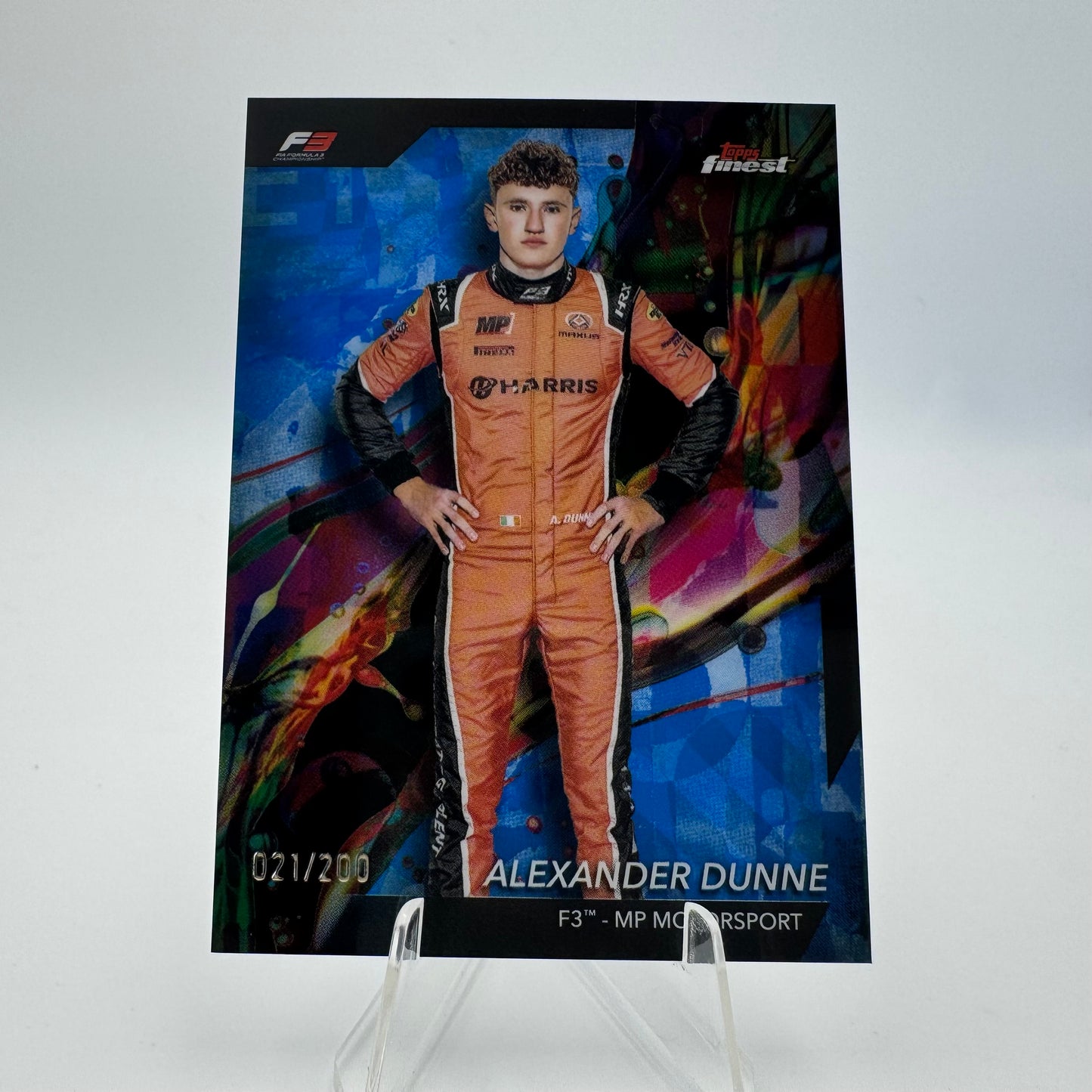 Alexander Dunne - MP Motorsport - Topps Finest F1 2024 - 021/200