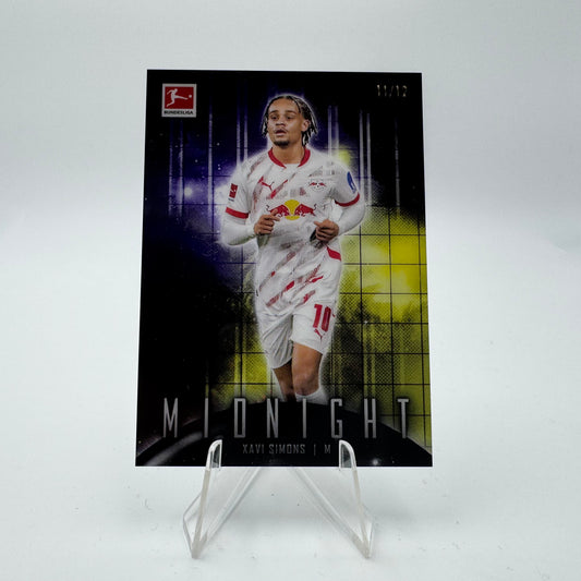 Xavi Simons - RB Leipzig - Topps Midnight Bundesliga 24-25 - 11/12