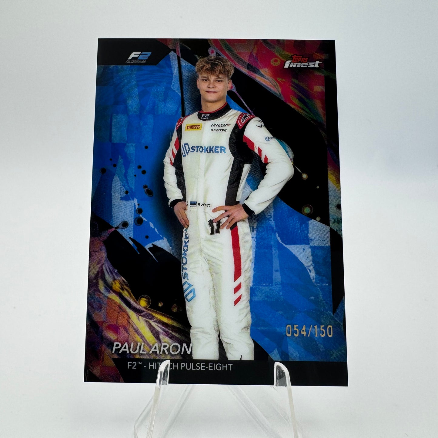 Paul Aron - Hitech - Topps Finest F1 2024 - 054/150