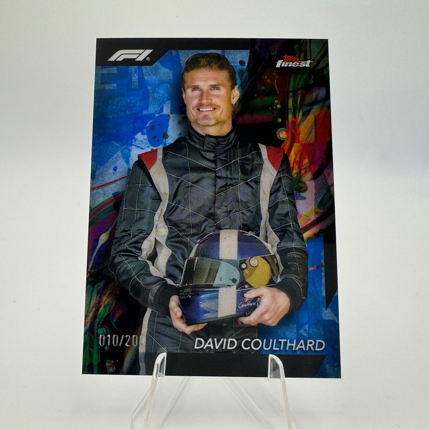 David Coulthard - Topps Finest F1 2024 - 010/200
