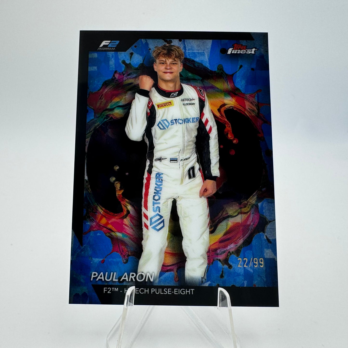 Paul Aron - Hitech - Topps Finest F1 2024 - 22/99