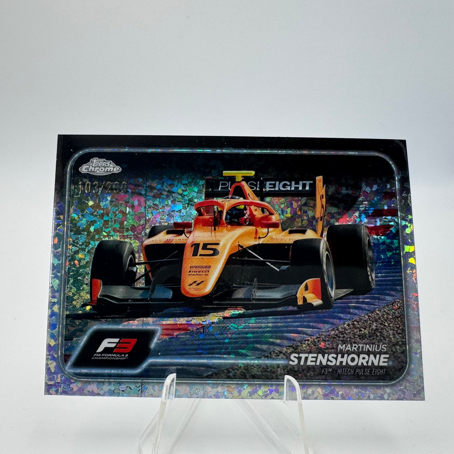 Martinius Stenshorne - Hitech - Topps Chrome F1 2024 - 103/299