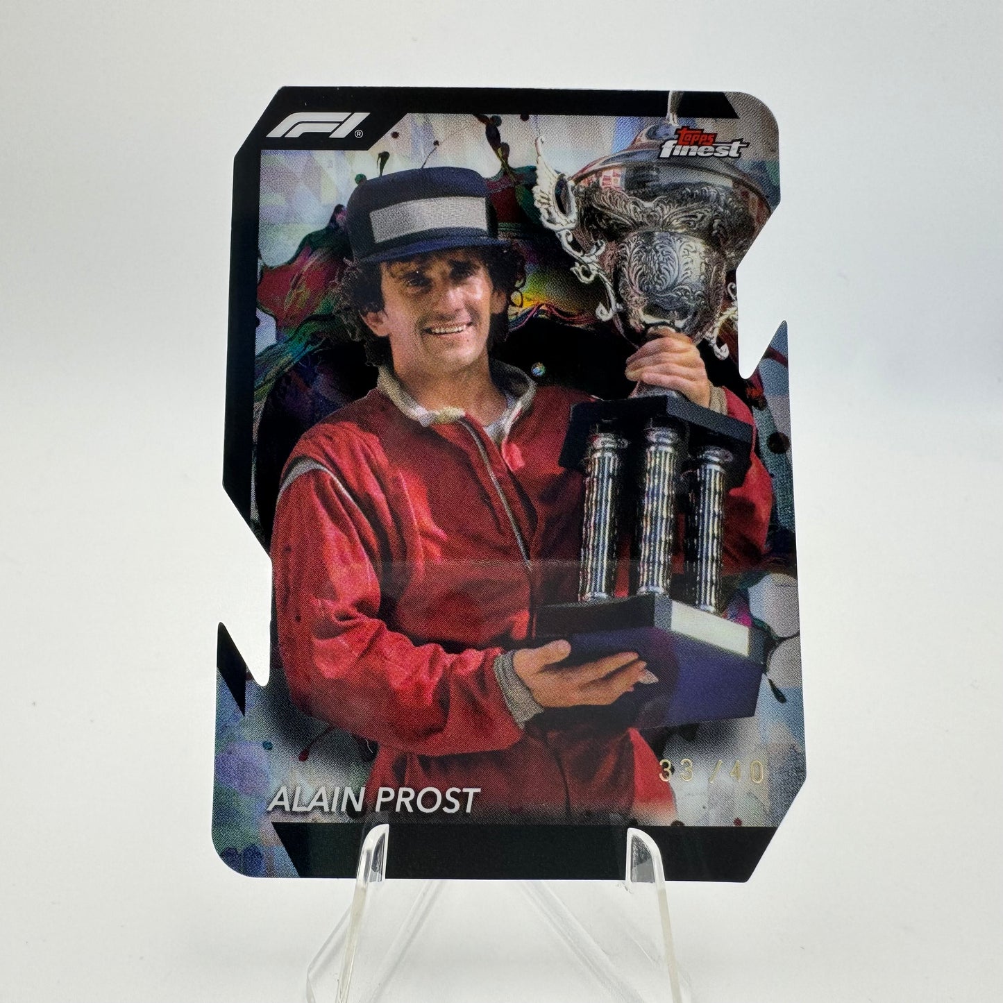 Alain Prost - Topps Finest F1 2024 - Die Cut 33/40