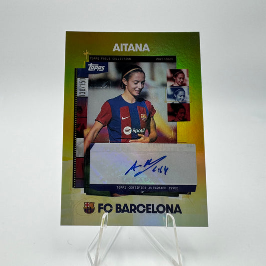 Aitana Bonmati - FC Barcelona - Topps Focus Collection - Auto - 130/150