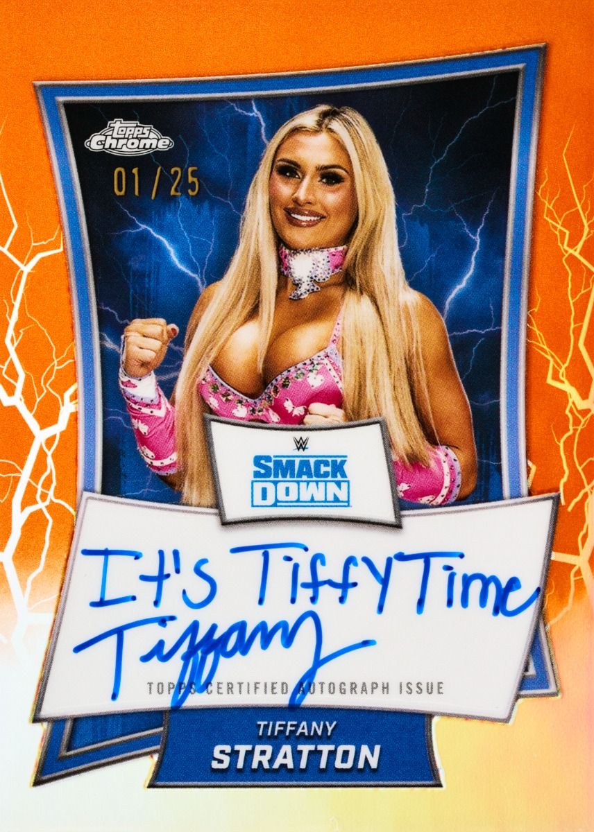 WWE Topps Chrome 2025 - Hobby Box