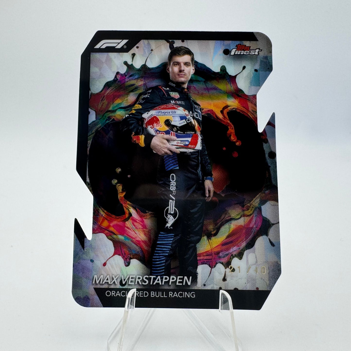 Max Verstappen - Red Bull - Topps Finest F1 2024 - Die Cut 21/40