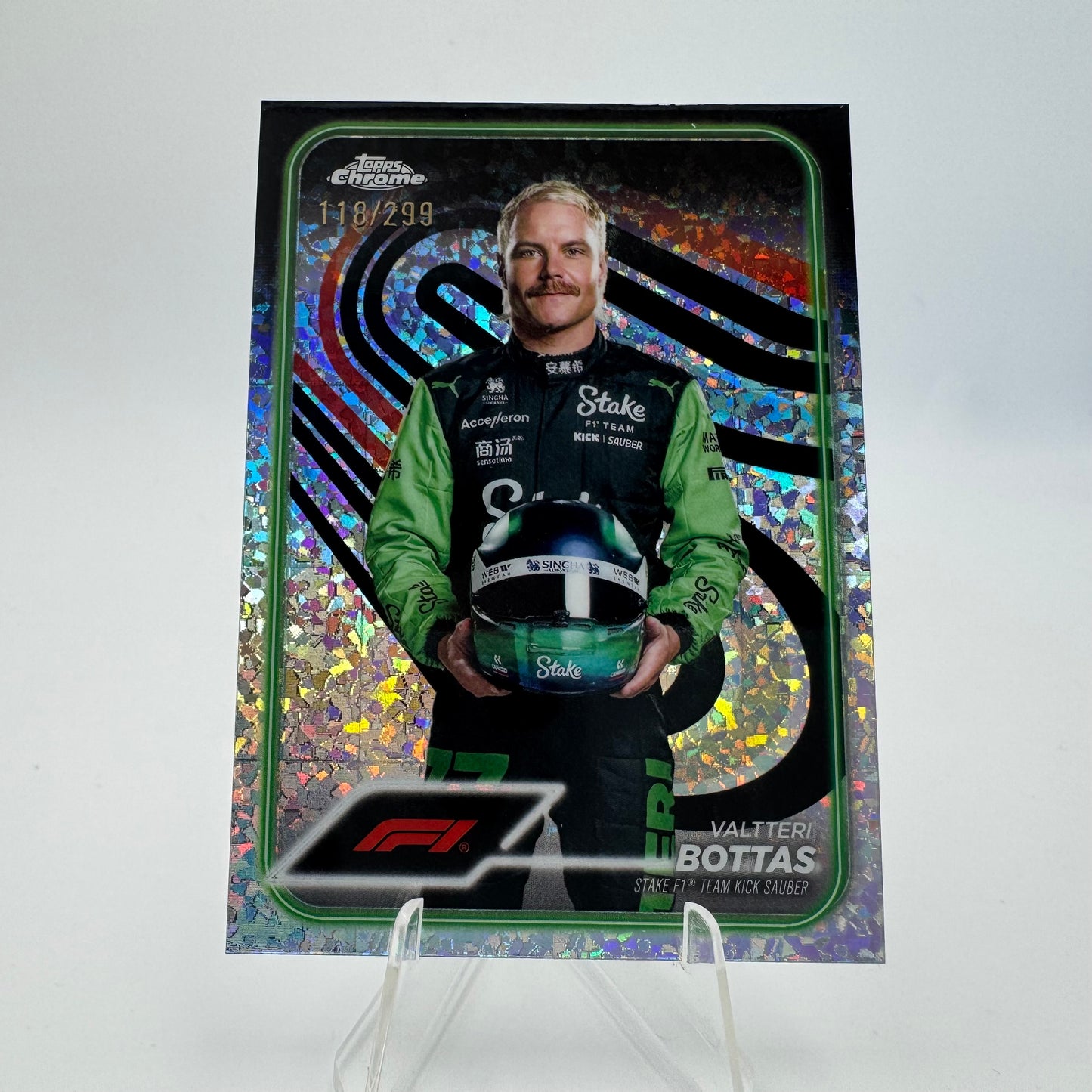 Valtteri Bottas - Sauber - Topps Chrome F1 2024 - 118/299
