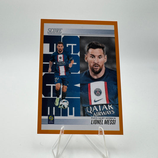 Lionel Messi - Paris Saint Germain - Panini Score Ligue 1 22/23 - Promo