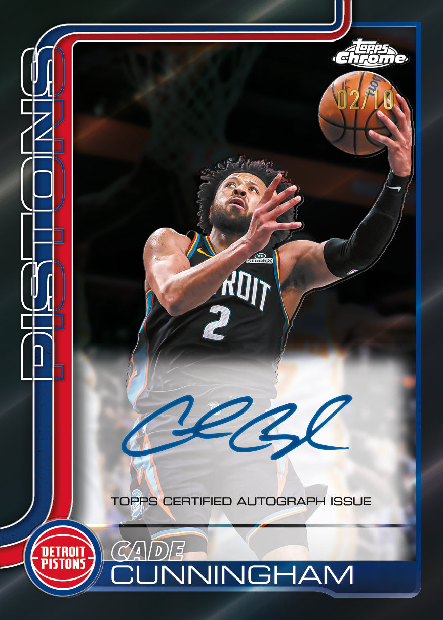 Topps Chrome Updates Basketball NBA 2025-26 - Hobby Box