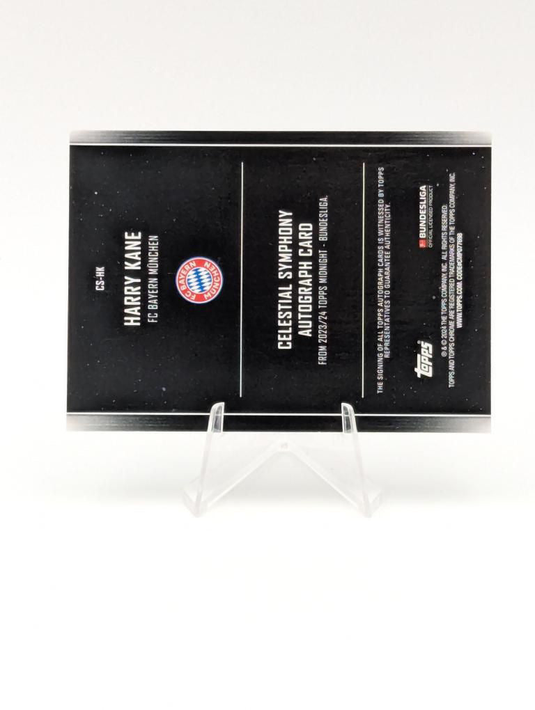 Harry Kane - FC Bayern Munchen - Topps Bundesliga Midnight 23/24 - Auto - 25/25