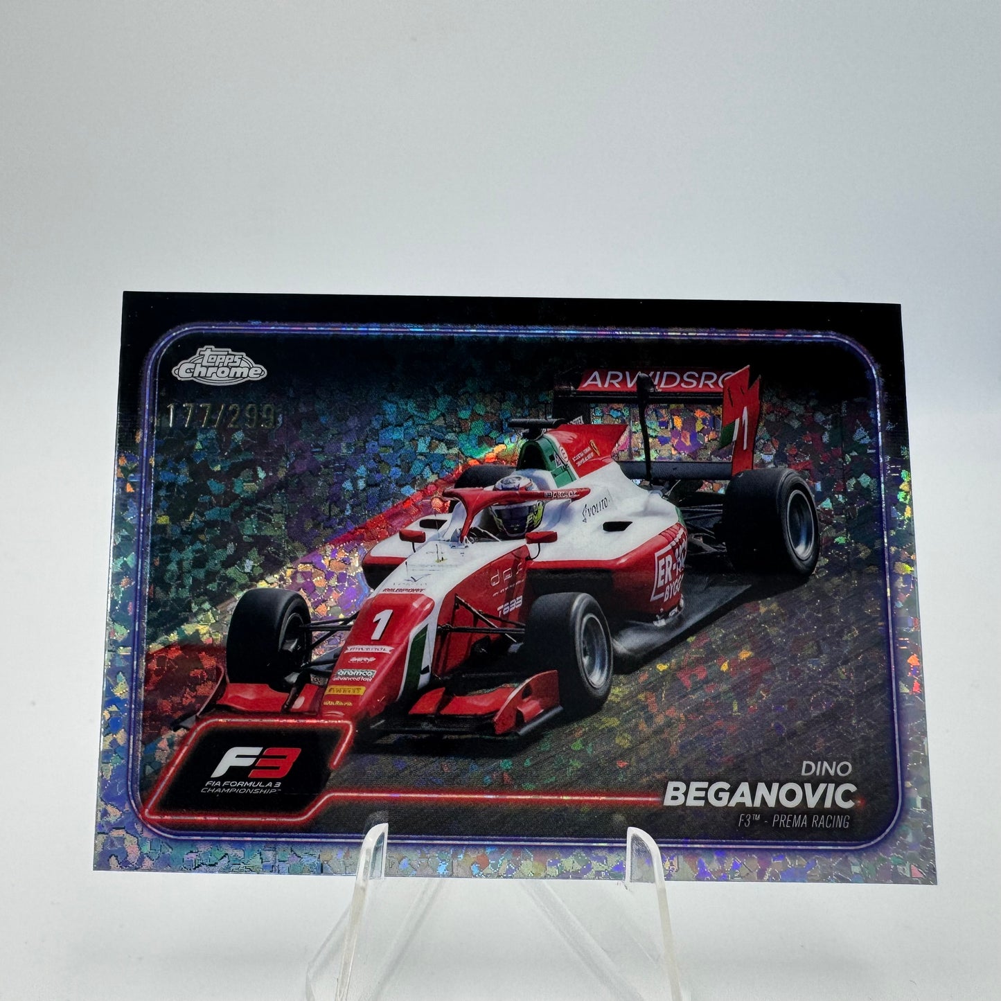 Dino Beganovic - Prema Racing - Topps Chrome F1 2024 - 177/299