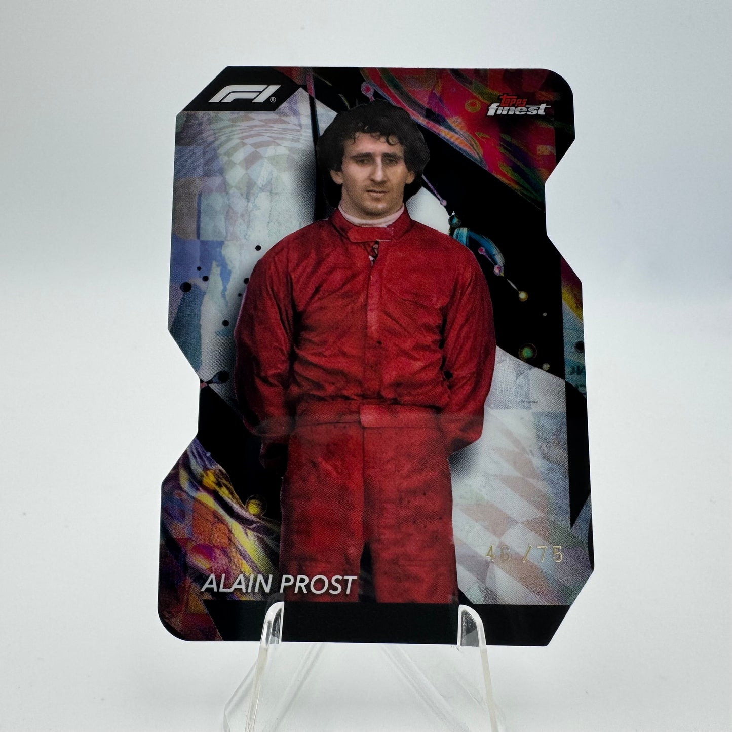 Alain Prost - Topps Finest F1 2024 - Die Cut 46/75