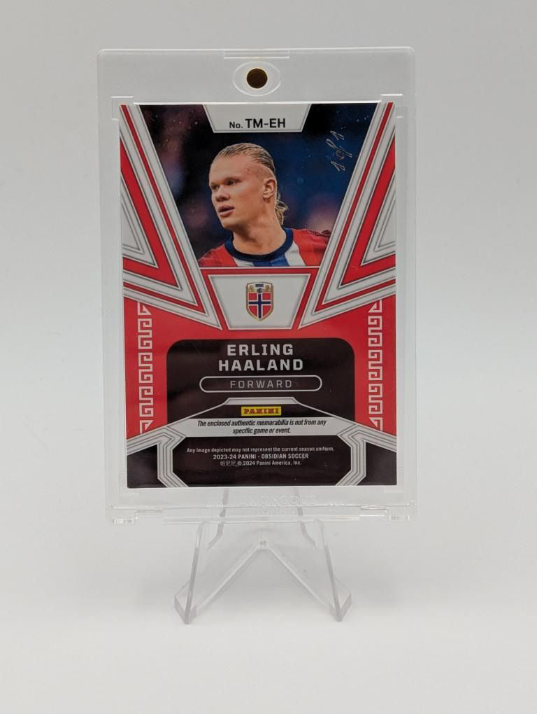 Erling Haaland - Norway - Panini Obsidian 23/24 - 1 of 1 - Triple Relic