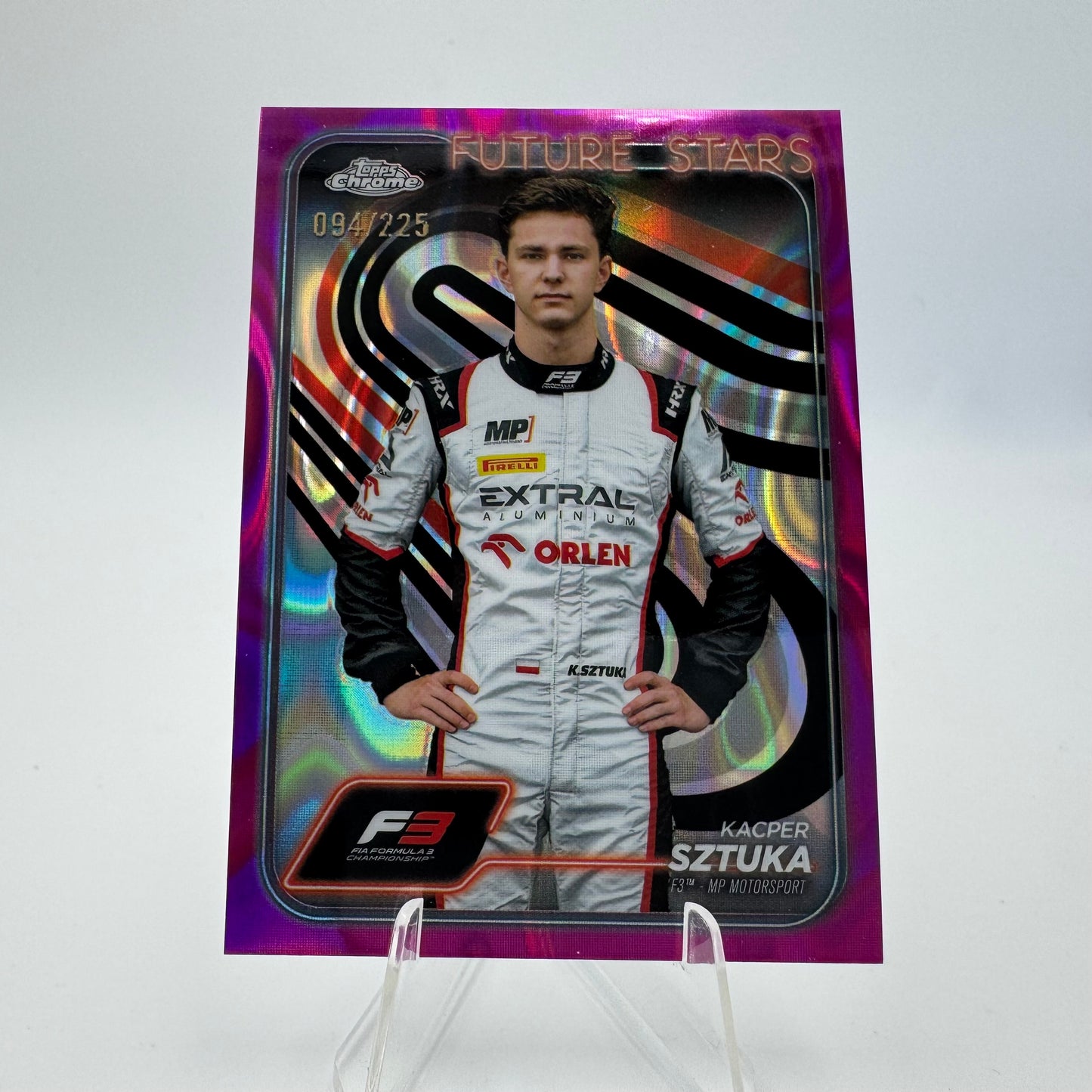 Kacper Sztuka - MP Motorsport - Topps Chrome F1 2024 - 094/225