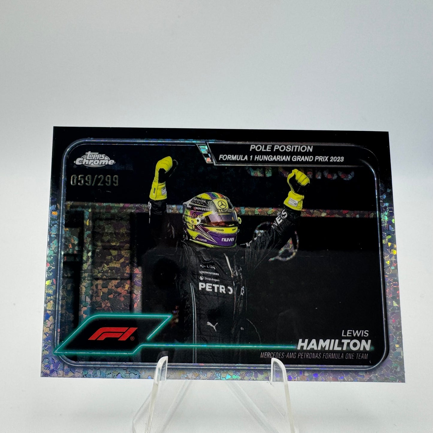Lewis Hamilton - Mercedes - Topps Chrome F1 2024 - 059/299