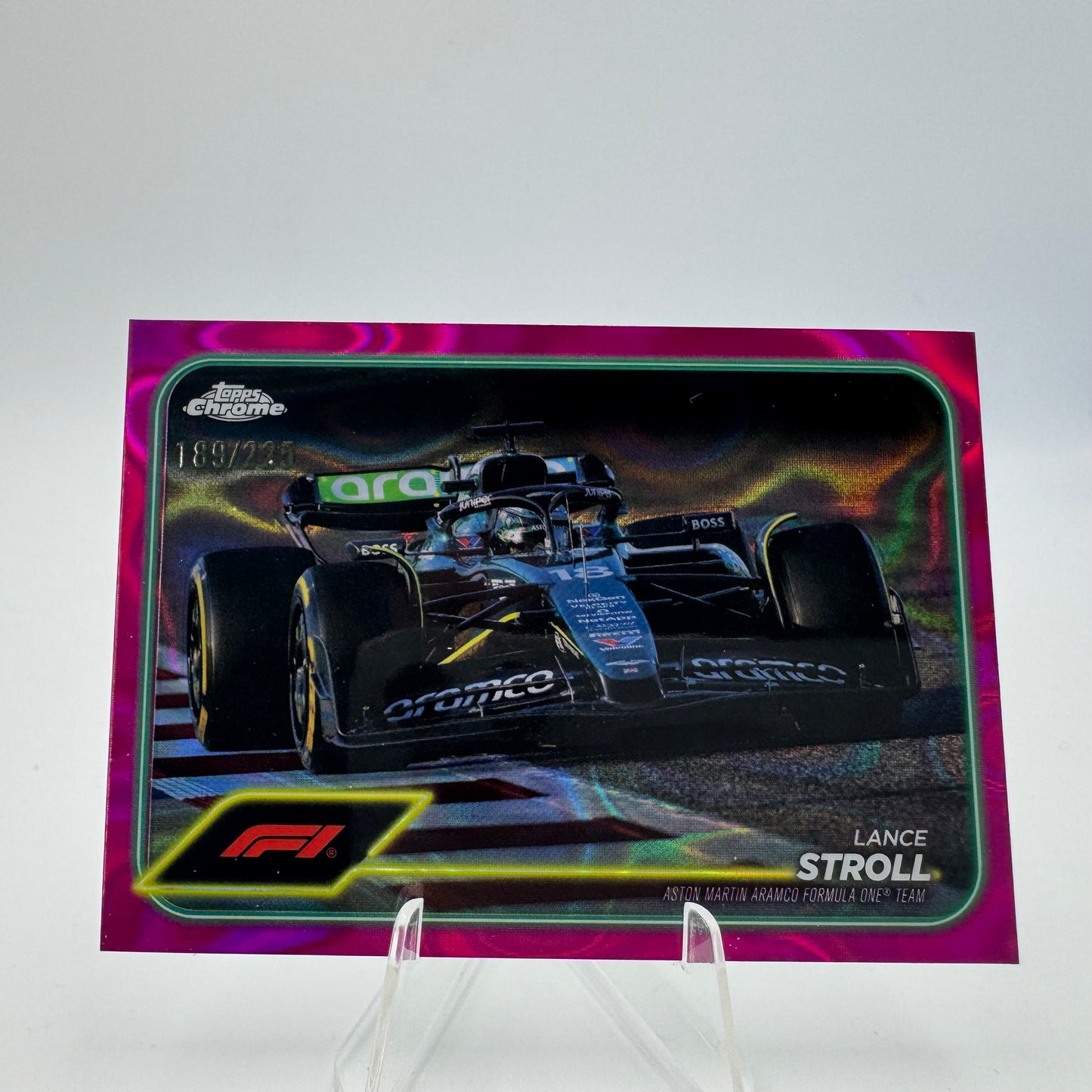 Lance Stroll - Aston Martin - Topps Chrome F1 2024 - 189/225