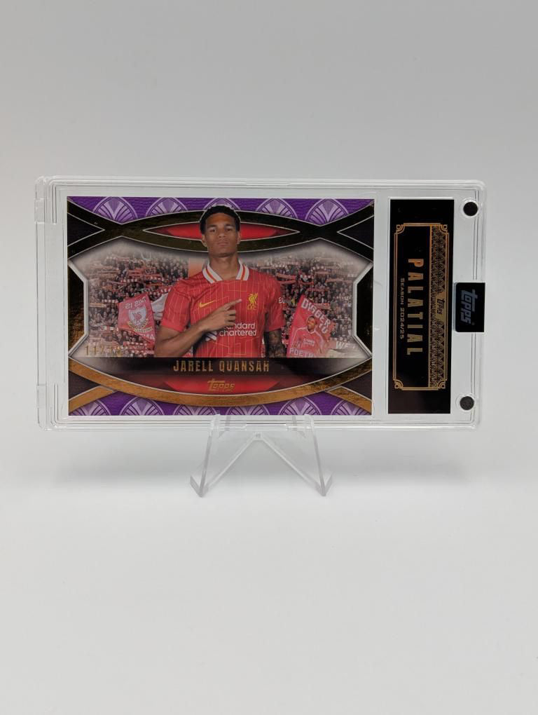 Jarell Quansah - Liverpool - Topps Liverpool Palatial - 11/15
