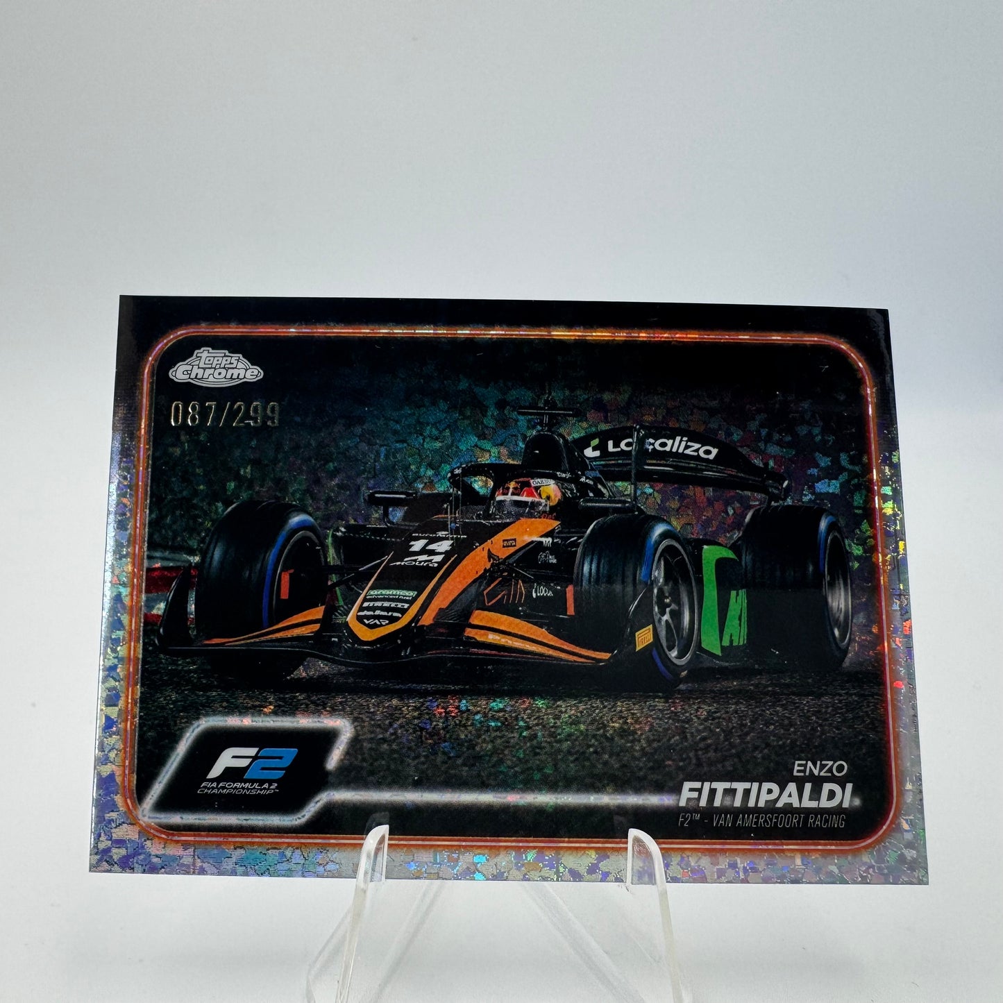 Enzo Fittipaldi - Van Amersfoort Racing - Topps Chrome F1 2024 - 087/299