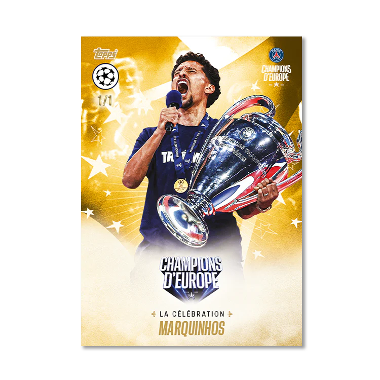 Topps PSG Champion d'Europe 2024-25 - Hobby Box