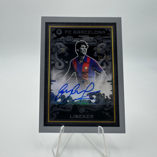 Lineker - FC Barcelona - Topps Year of the Dragon China 23/24 - Auto - 22/25