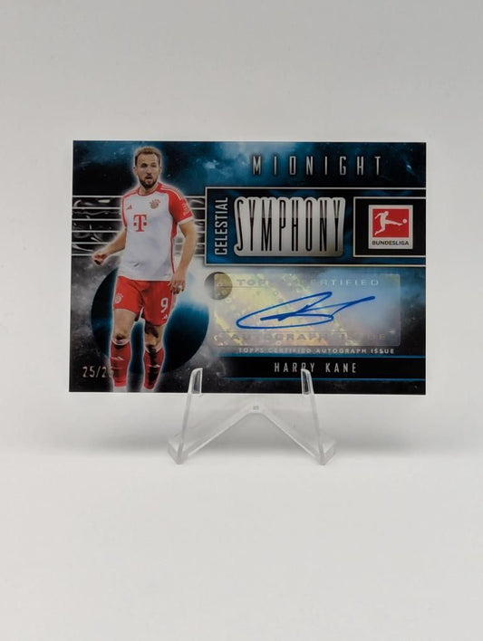 Harry Kane - FC Bayern Munchen - Topps Bundesliga Midnight 23/24 - Auto - 25/25