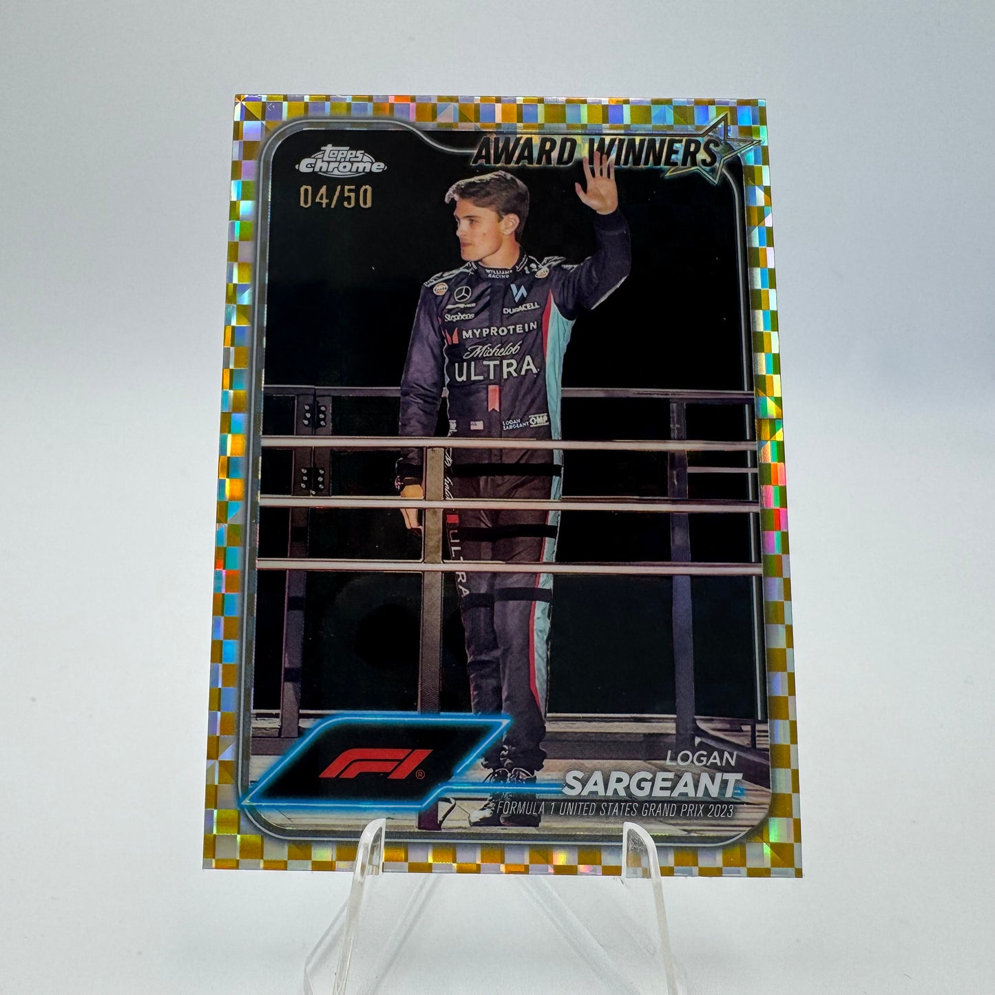 Logan Sargeant - Williams - Topps Chrome F1 2024 - 04/50