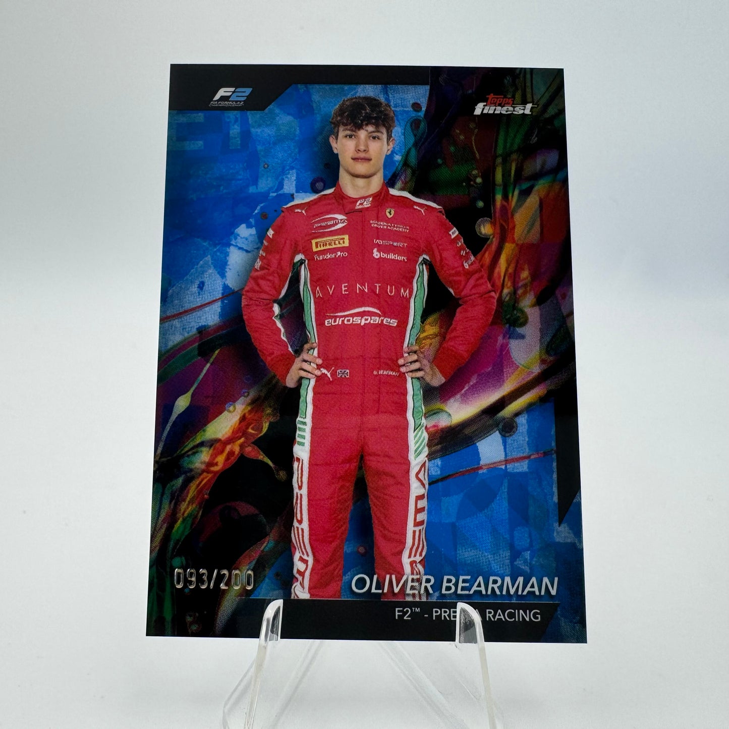 Oliver Berman - Prema Racing - Topps Finest F1 2024 - 093/200