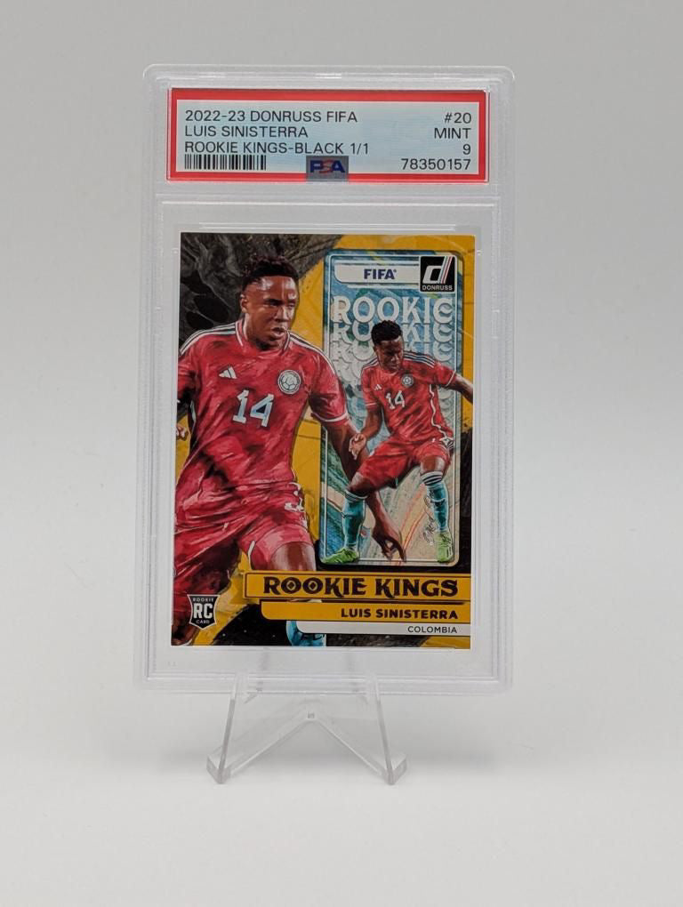 Luis Sinisterra RC - Colombia - Panini Donruss FIFA 22/23 - 1 of 1 - PSA 9