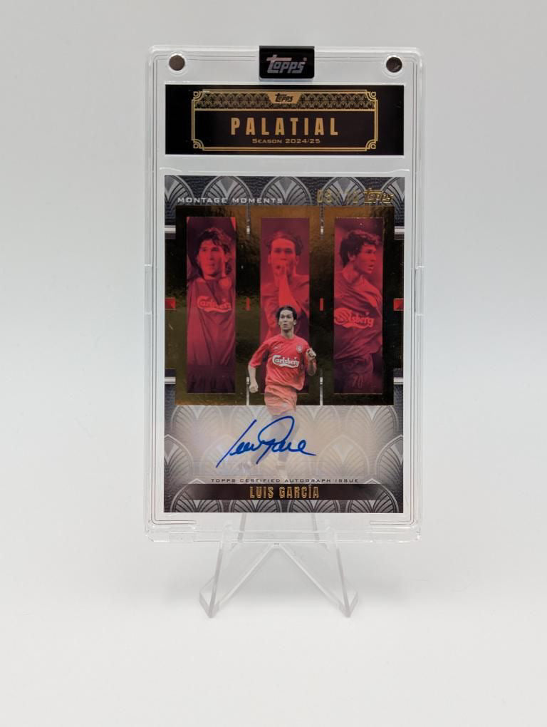 Luis Garcia - Liverpool - Topps Liverpool Palatial - Auto 05/10