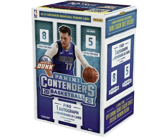 Panini Contenders Basketball Blaster box (1 auto ou relic par box)