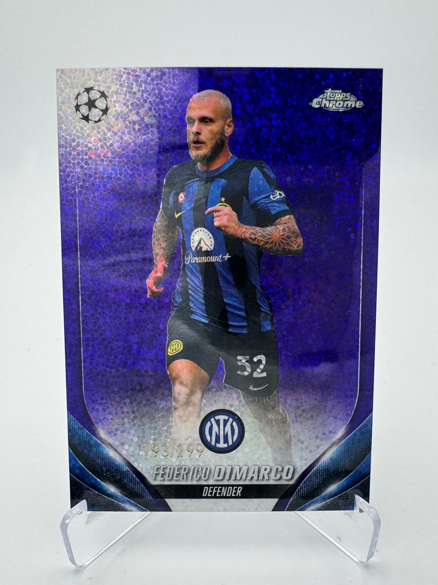 Federico Dimarco - FC Internazionale Milano - Topps Chrome UCC 2024 - 193/299