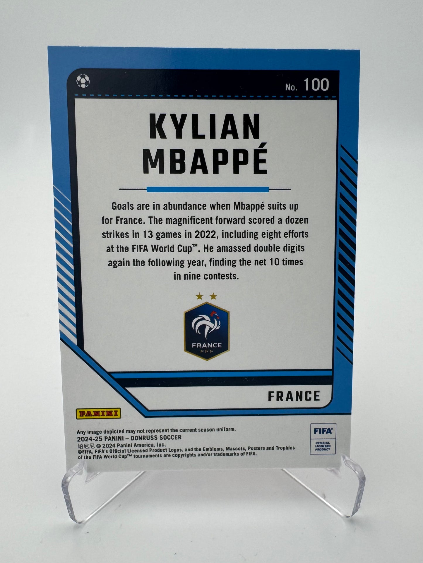 Kylian Mbappé - FRANCE - Panini Donruss 24/25 - 68/99