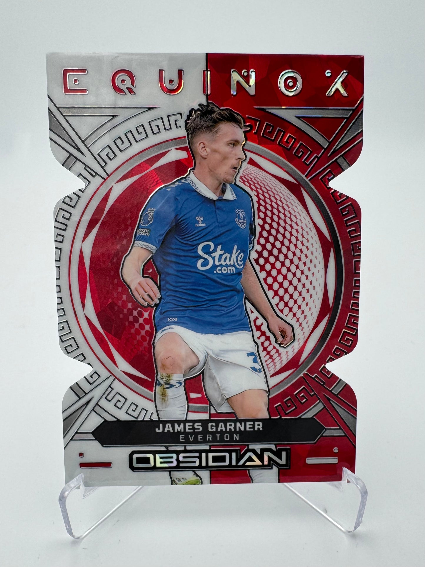 James Garner - Everton - Panini Obsidian 23/24- Die Cut