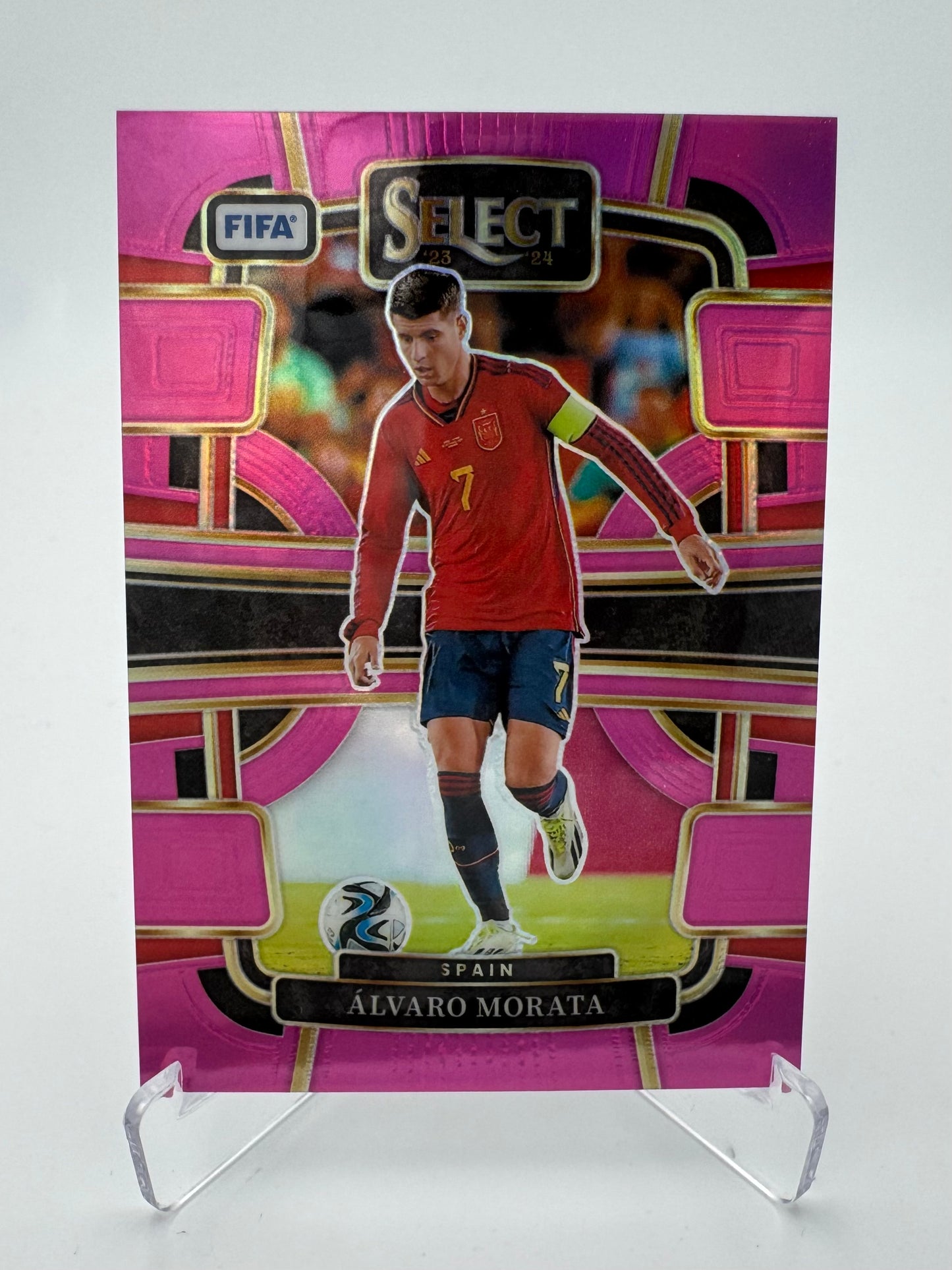 Alvaro Morata - SPAIN - Panini Select FIFA 23/24 - 68/75