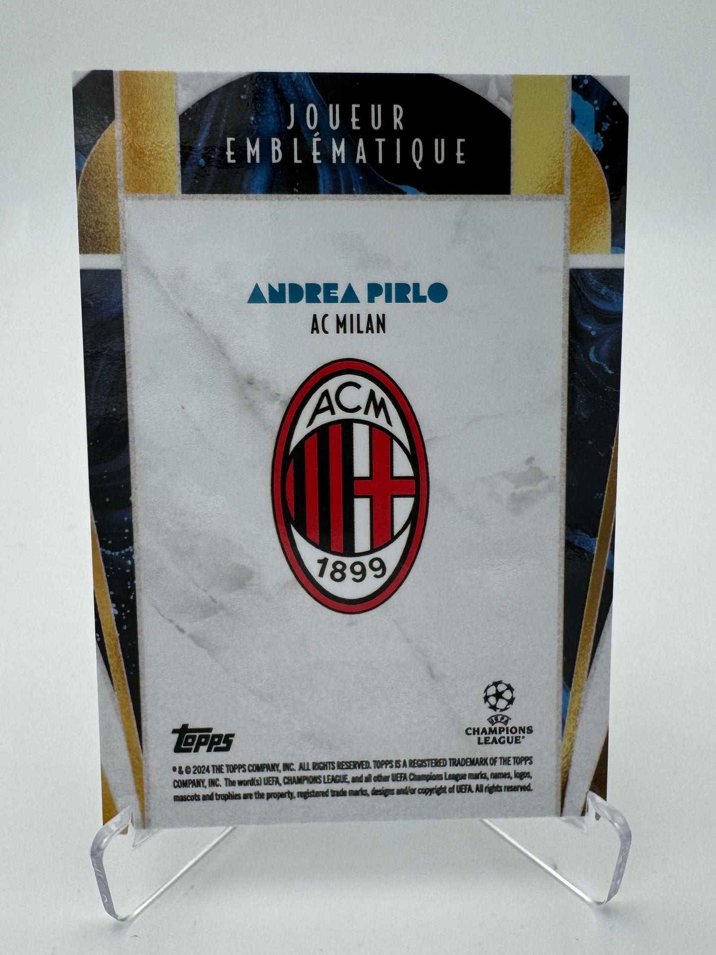 Andrea Pirlo - AC Milan - Topps Deco 2024 - 02/49