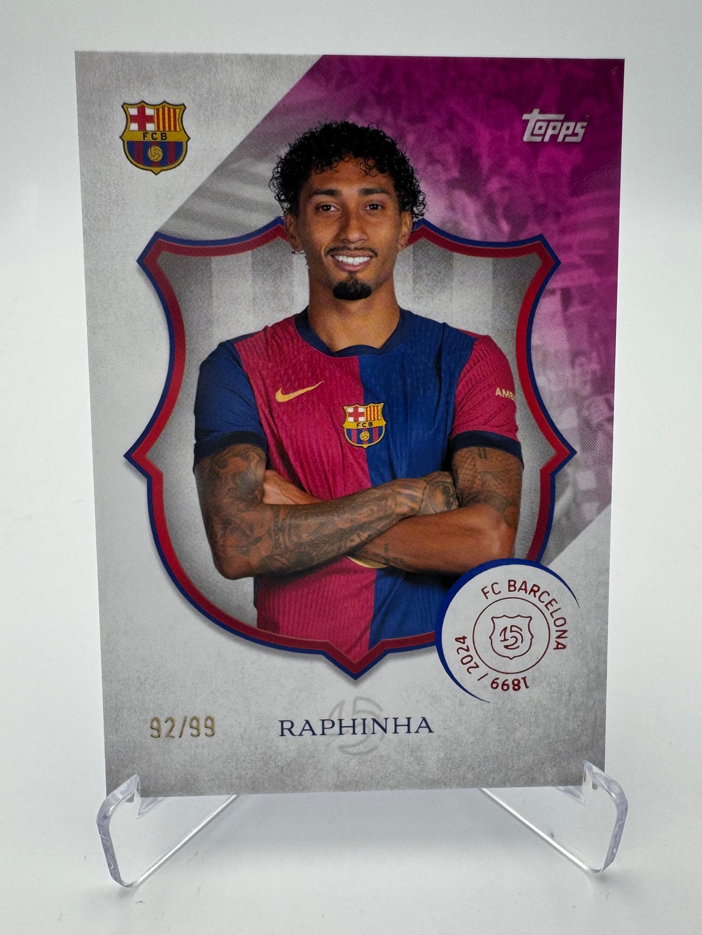 Raphinha - FC Barcelona - Topps Barcelona 125 Years Anniversary - 92/99