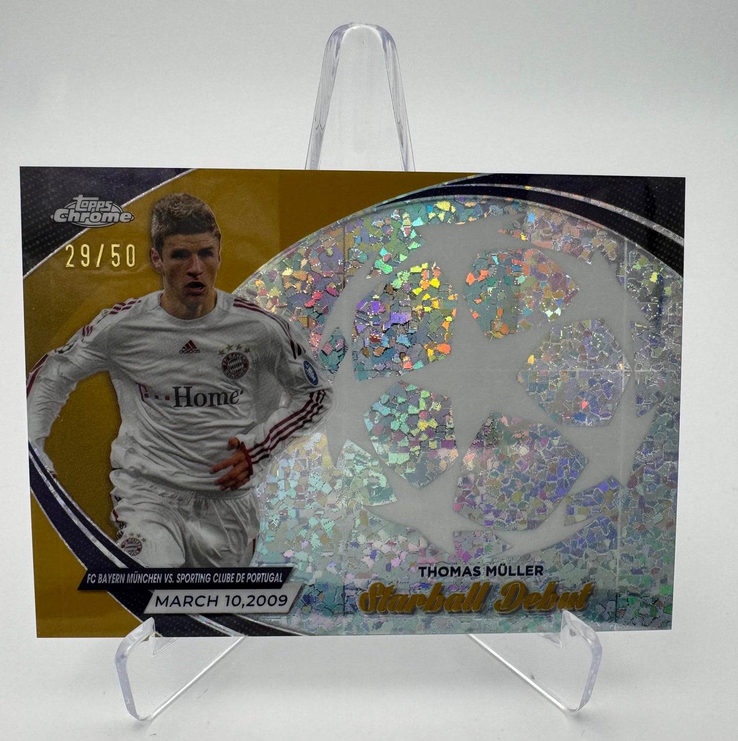 Thomas Muller - FC Bayern Munchen - Topps Chrome UCC 2024 - Starball Début - 29/50