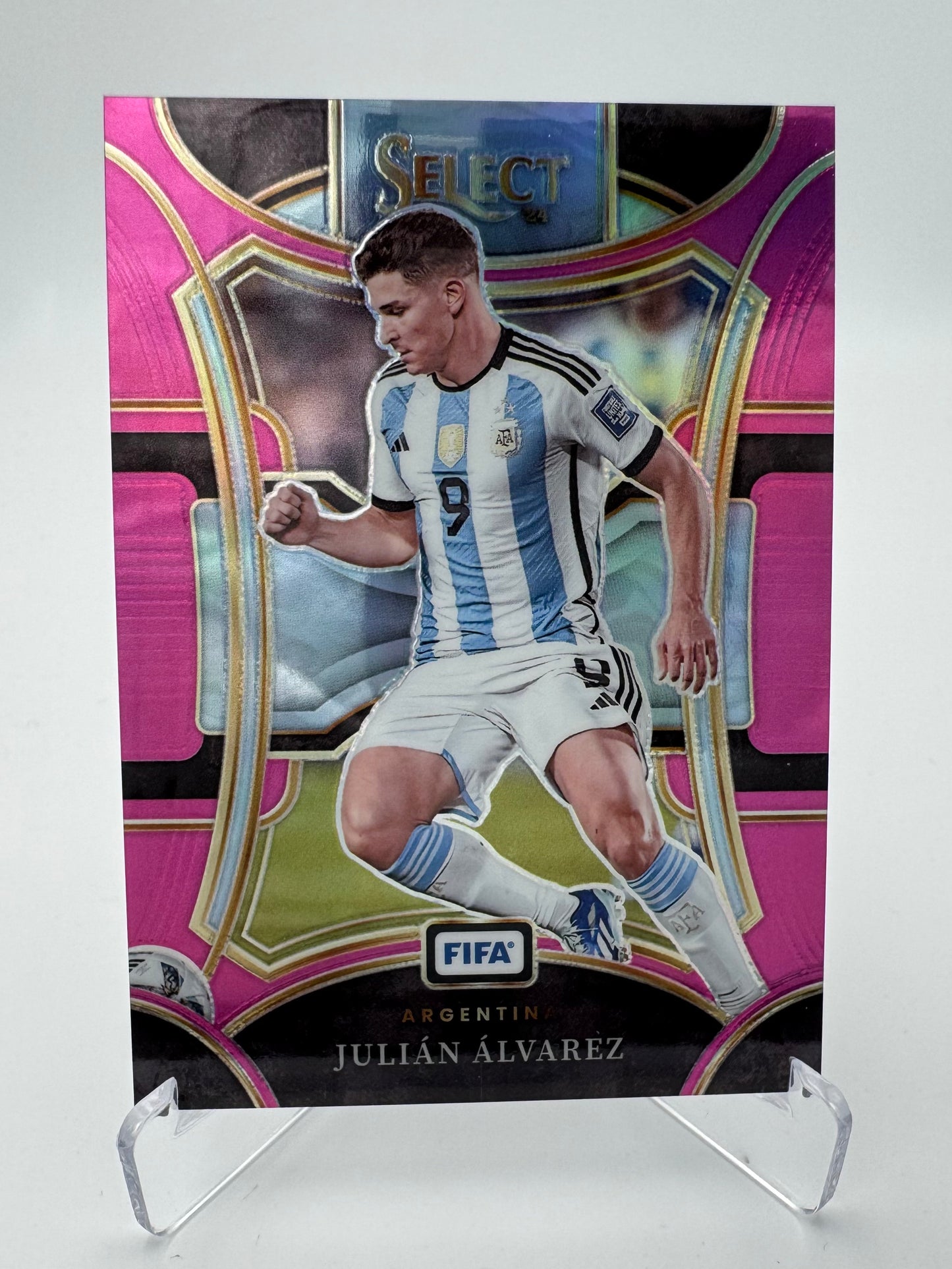 Julian Alvarez - Argentina - Panini Select FIFA 23/24 - 75/75