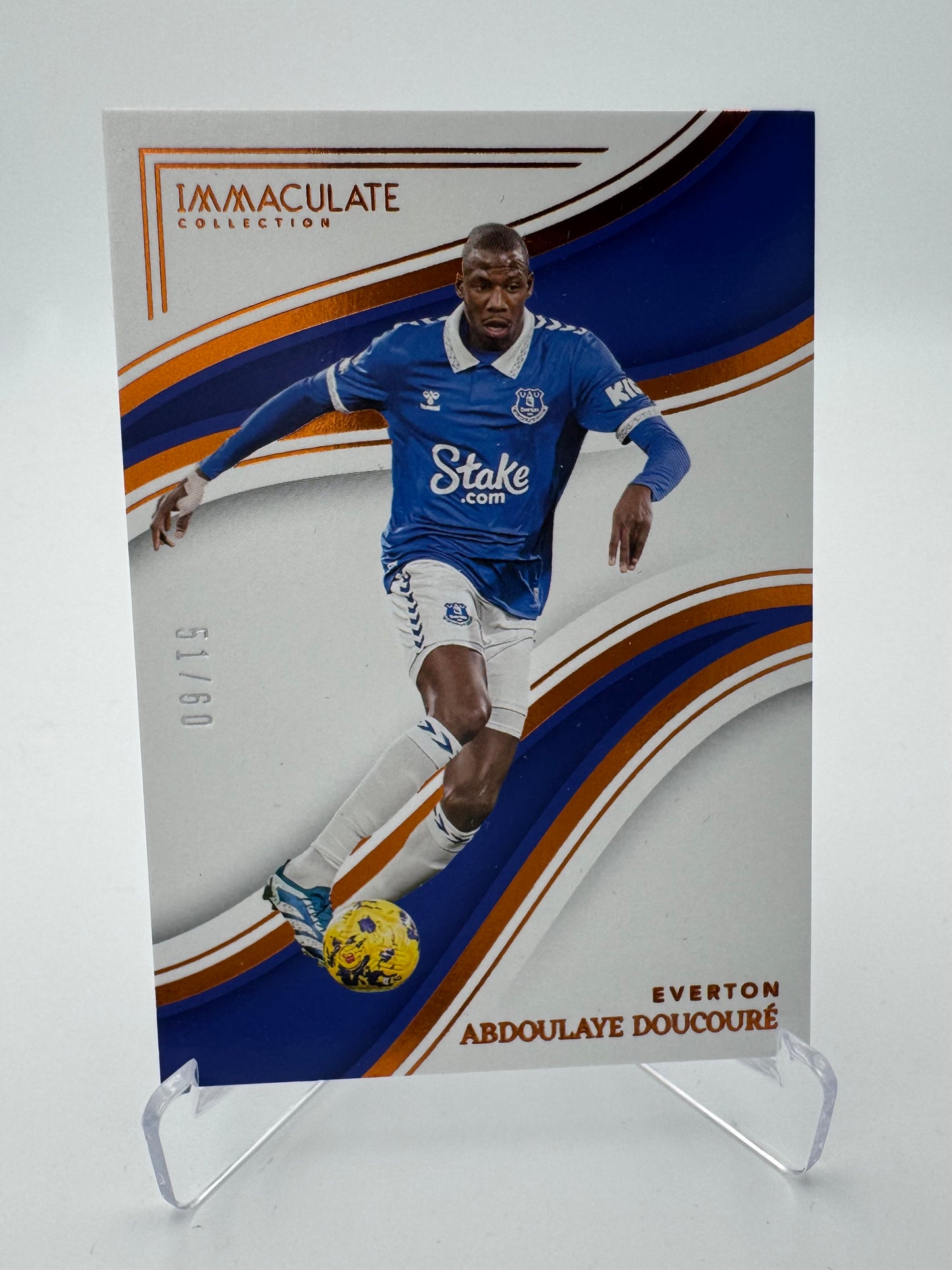 Abdoulaye Doucouré - Everton - Panini Immaculate 23/24 - 51/60