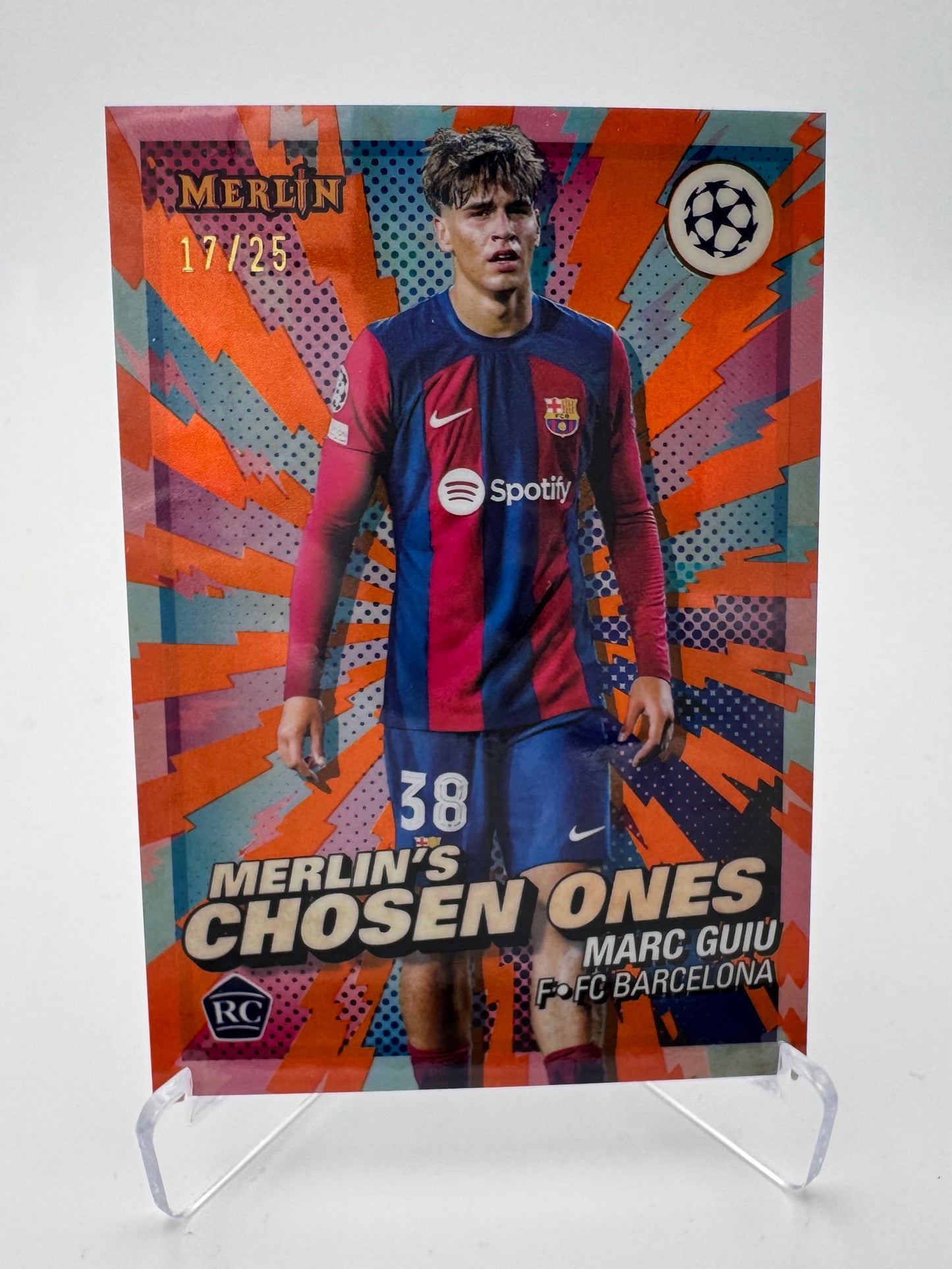 Marc Guiu - FC Barcelona - Topps Merlin 2024 - Merlin's Chosen Ones - 17/25