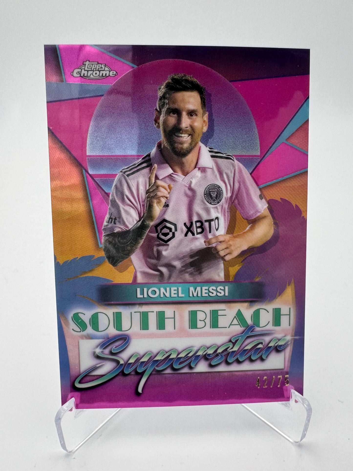Lionel Messi - Inter Miami - Topps Chrome MLS - 42/75