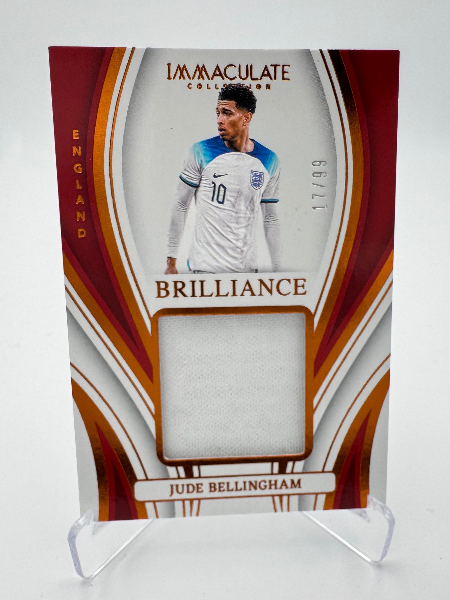 Jude Bellingham - England - Panini Immaculate 23/24 - Relic Brilliance - 17/99
