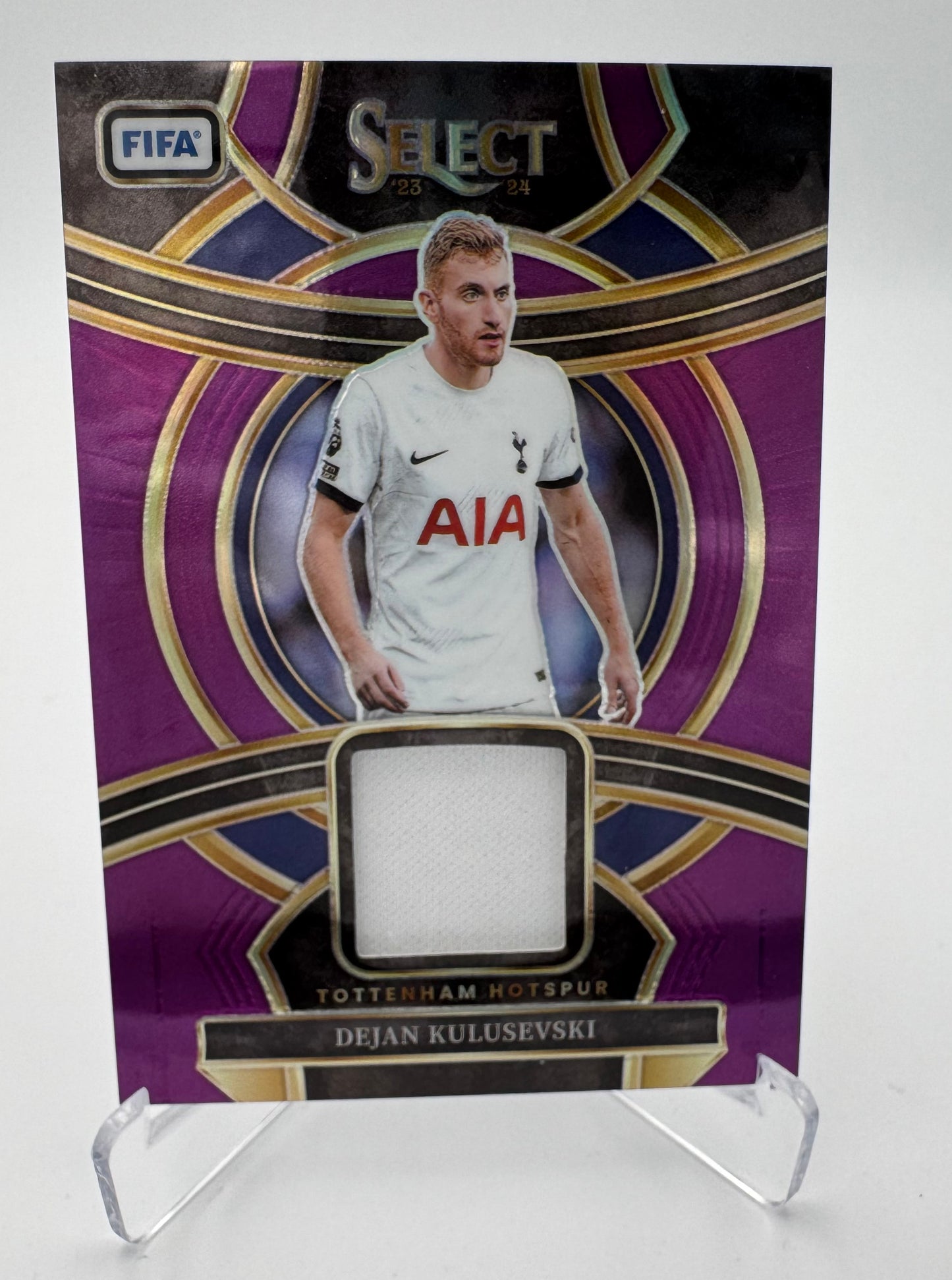 Dejan Kulusevski - Tottenham Hotspur - Panini Select Fifa 23/24 - Relic 15/49