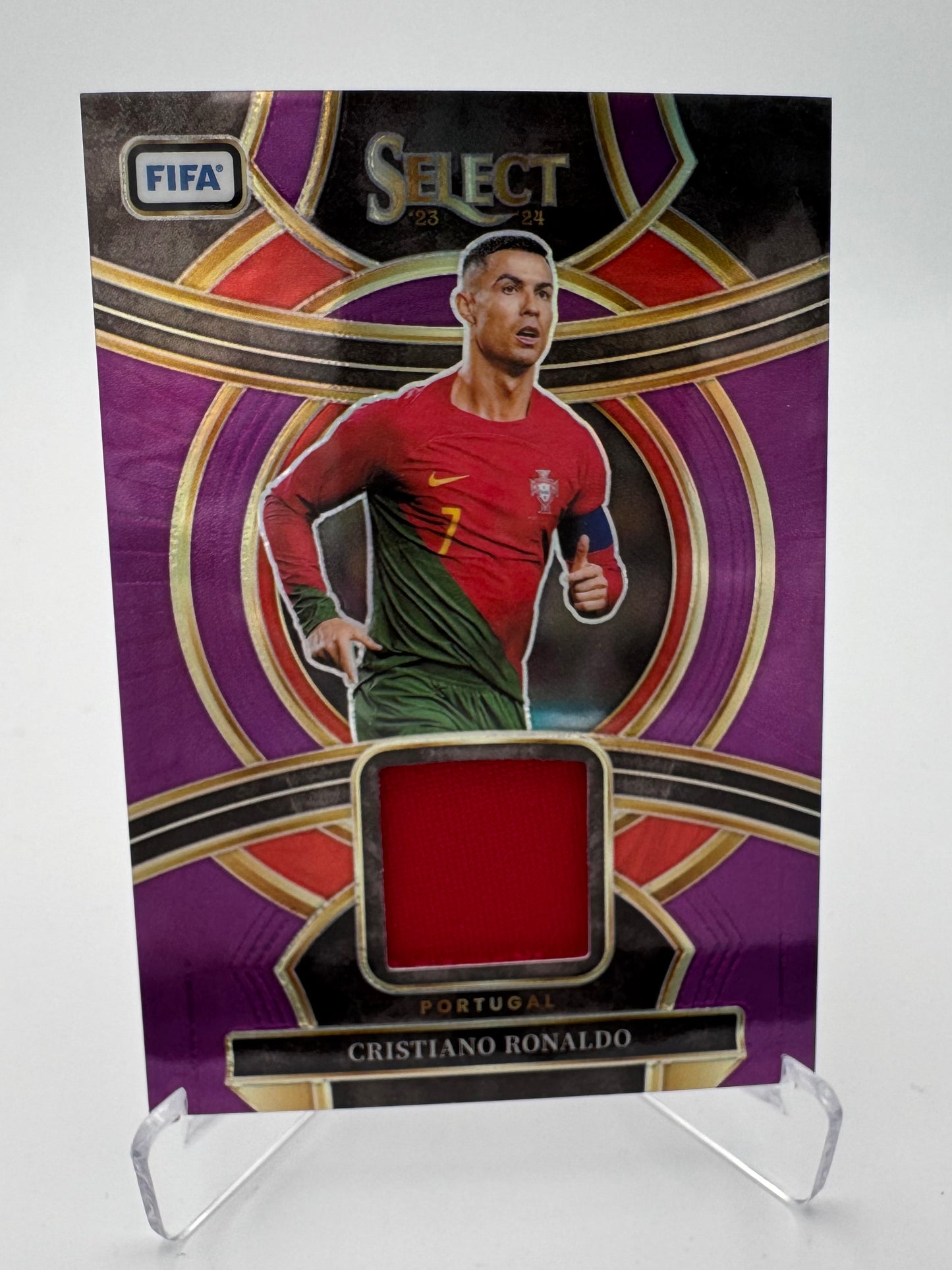 Cristiano Ronaldo - Portugal - Panini Select Fifa 23/24 - Relic - 41/49