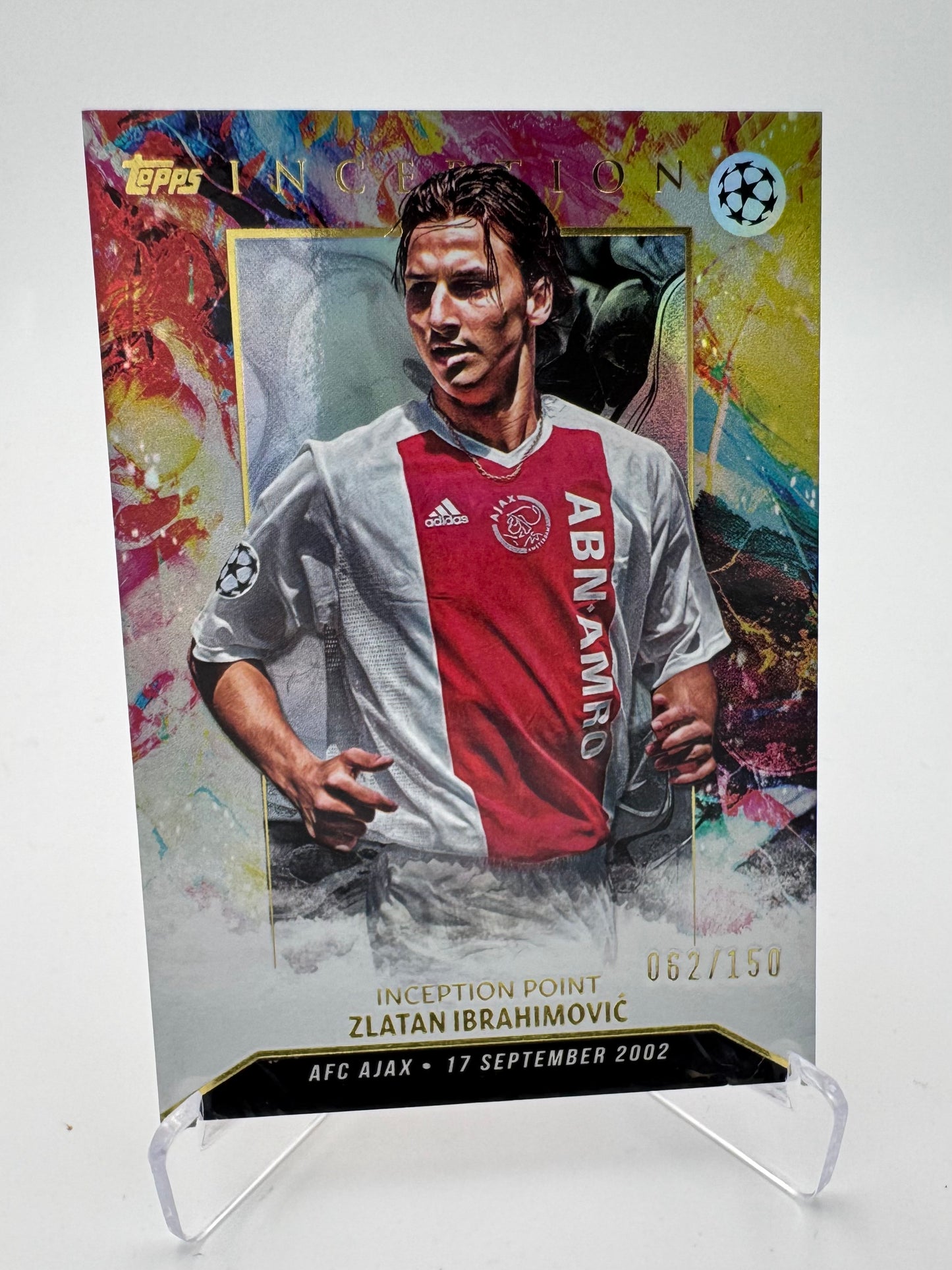 Zlatan Ibrahimovic - AFC Ajax - Topps Inception 2024 - 062/150