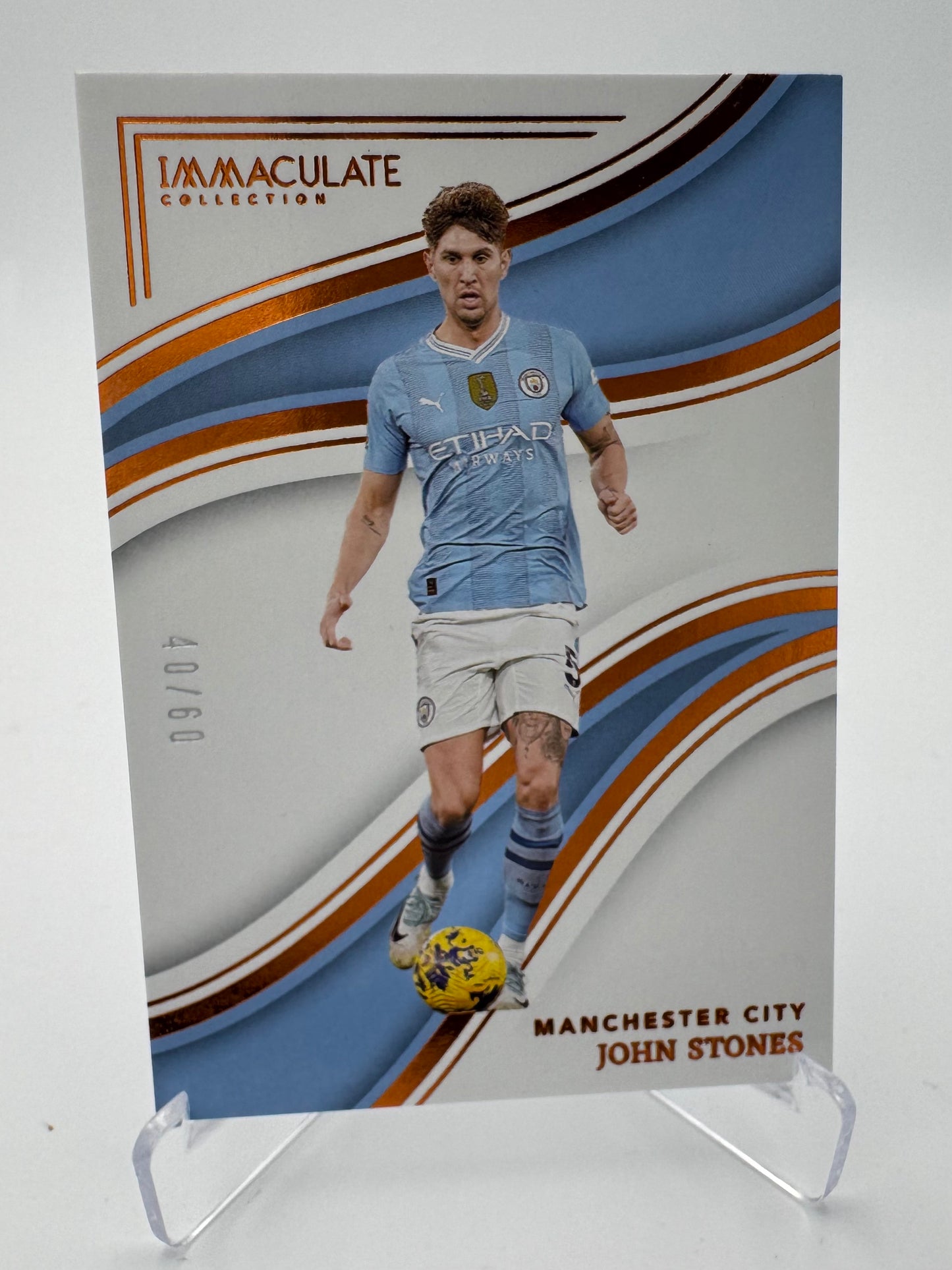 John Stones - Manchester City - Panini Immaculate 23/24 - 40/60