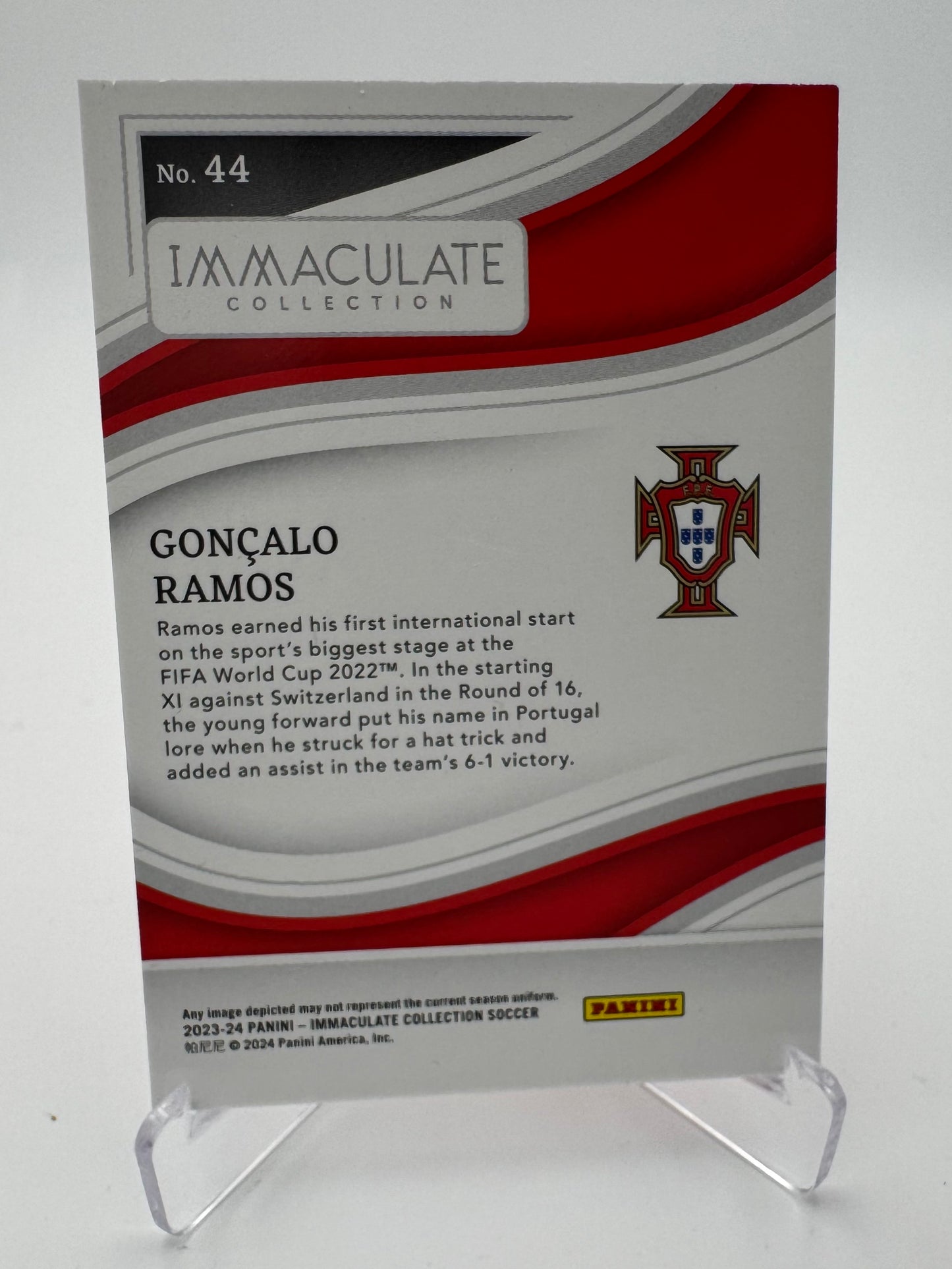Gonçalo Ramos - Portugal - Panini Immaculate 23/24 - 46/60
