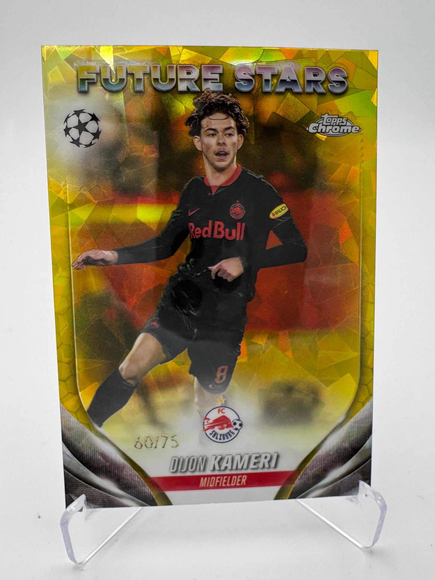Dijon Kameri - FC Salzburg - Topps Chrome Sapphire UCC 2024 - 60/75