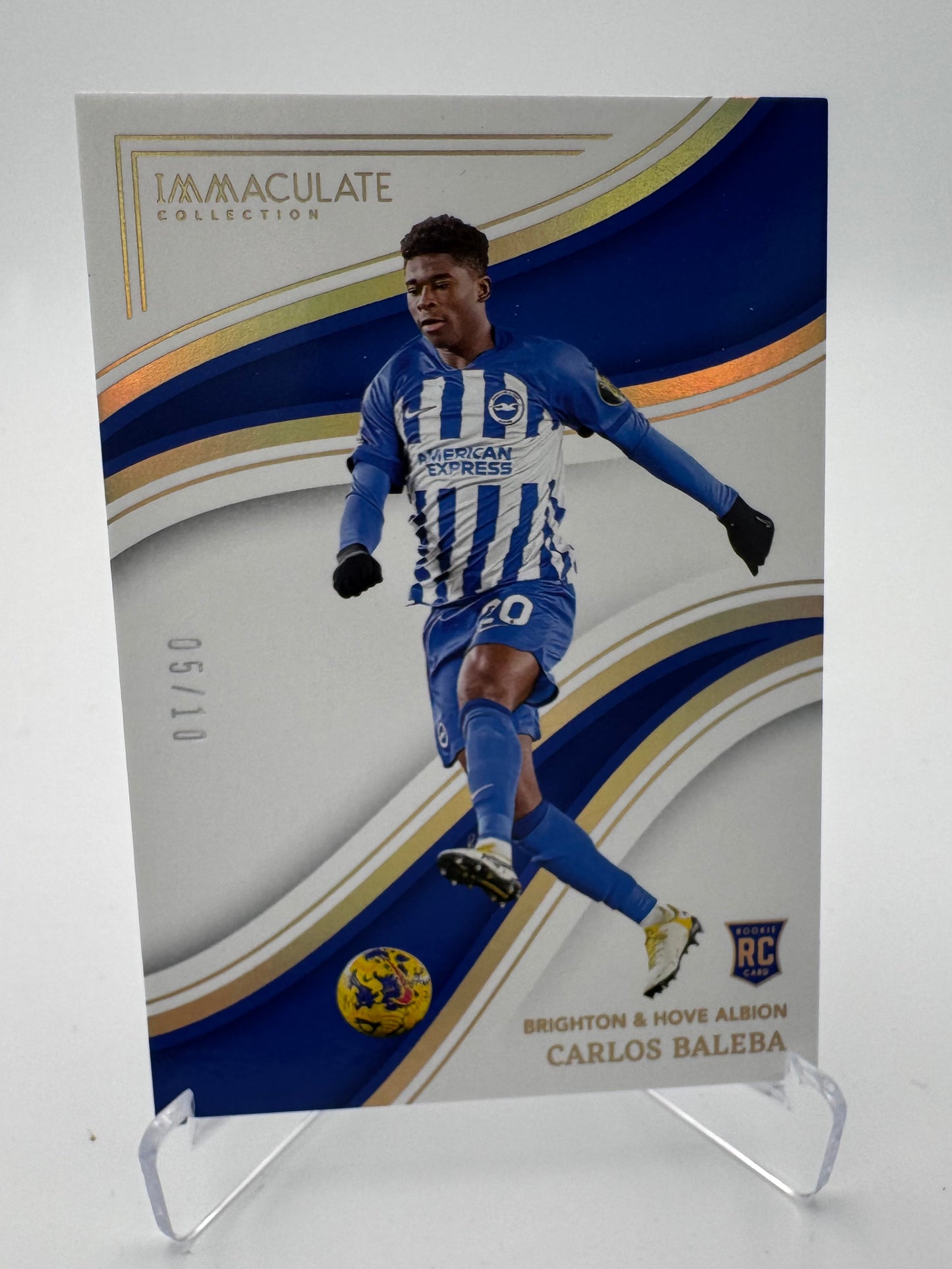 Carlos Baleba RC - Brighton & Hove Albion - Panini Immaculate 23/24 - 05/10